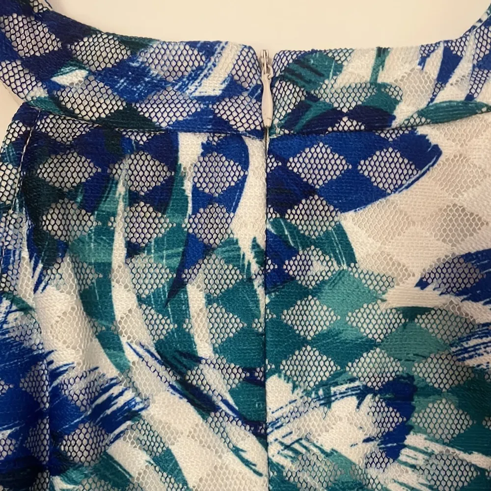 Maggy London multi-colored lace print cocktail dress - Image 12