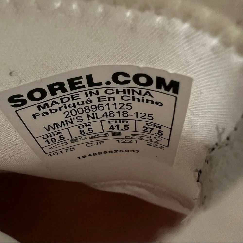 SOREL Explorer Defy Women's Midi Slip On Sneaker NEW Size 10.5 #440 - Image 7