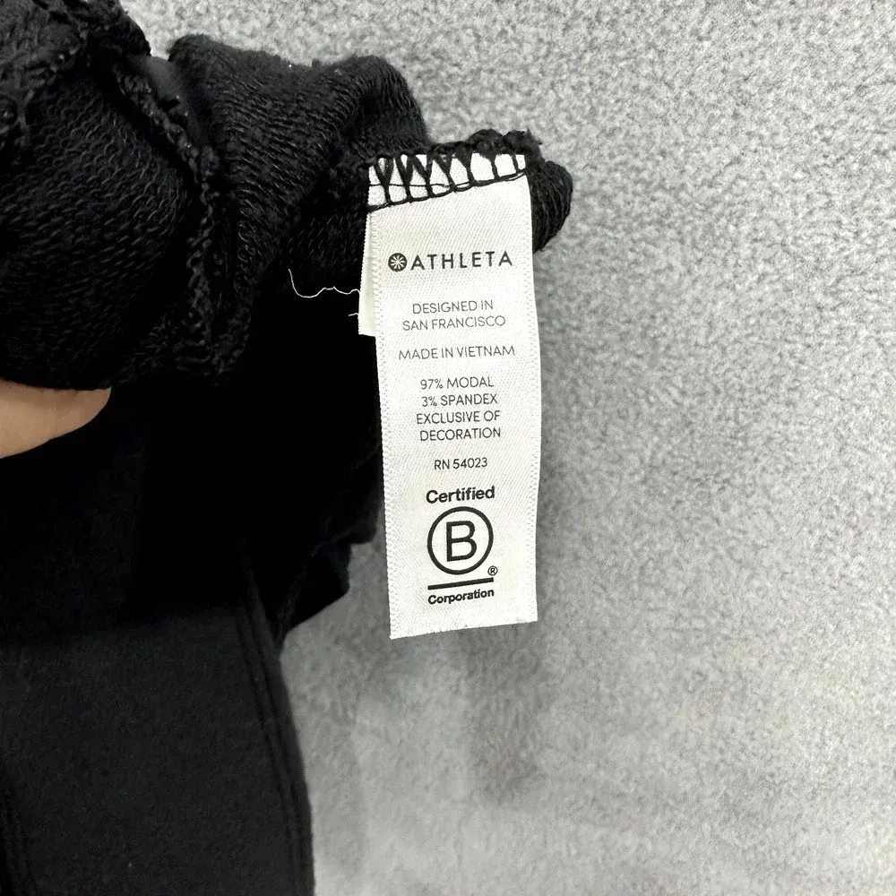 Athleta Brooklyn Heights Jogger Pants Womens Small Black High Rise‎ Athleisure - Image 6