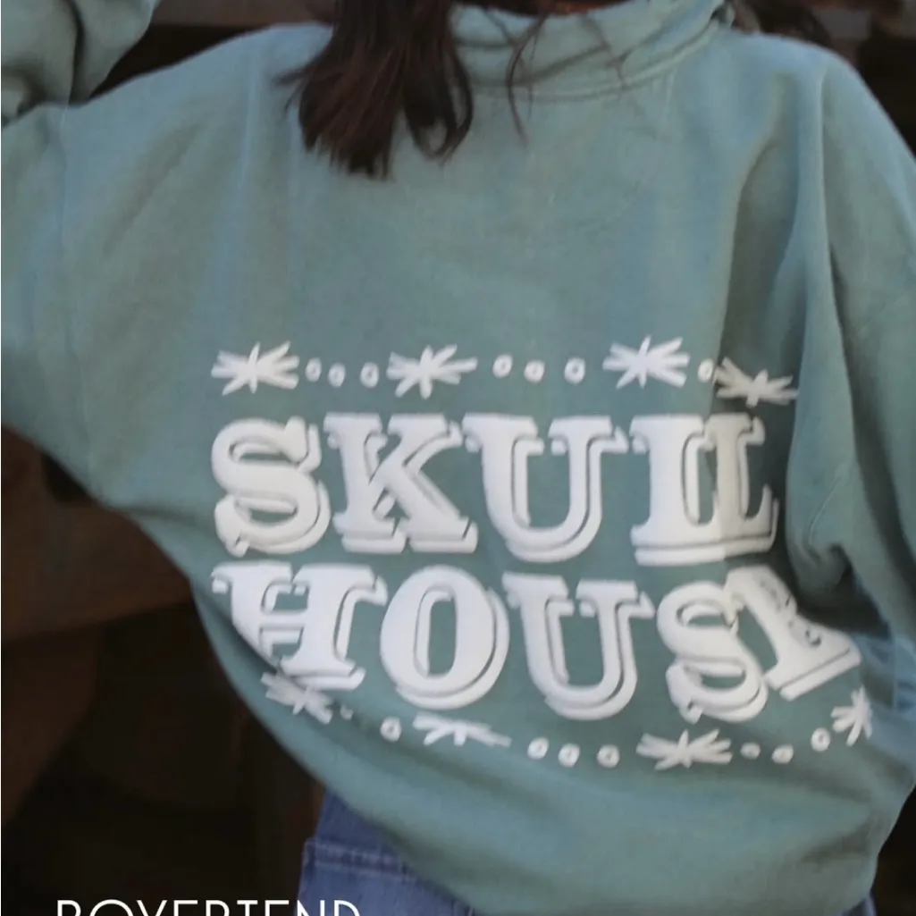 Skull House Designs Take A Hike Zip: Spruce Green - Image 4