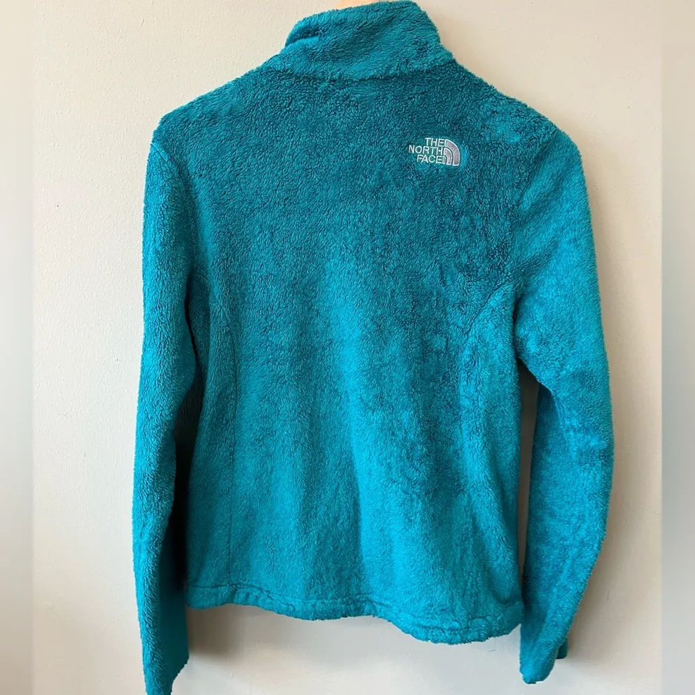 The North Face turquoise fleece osito jacket - Image 7
