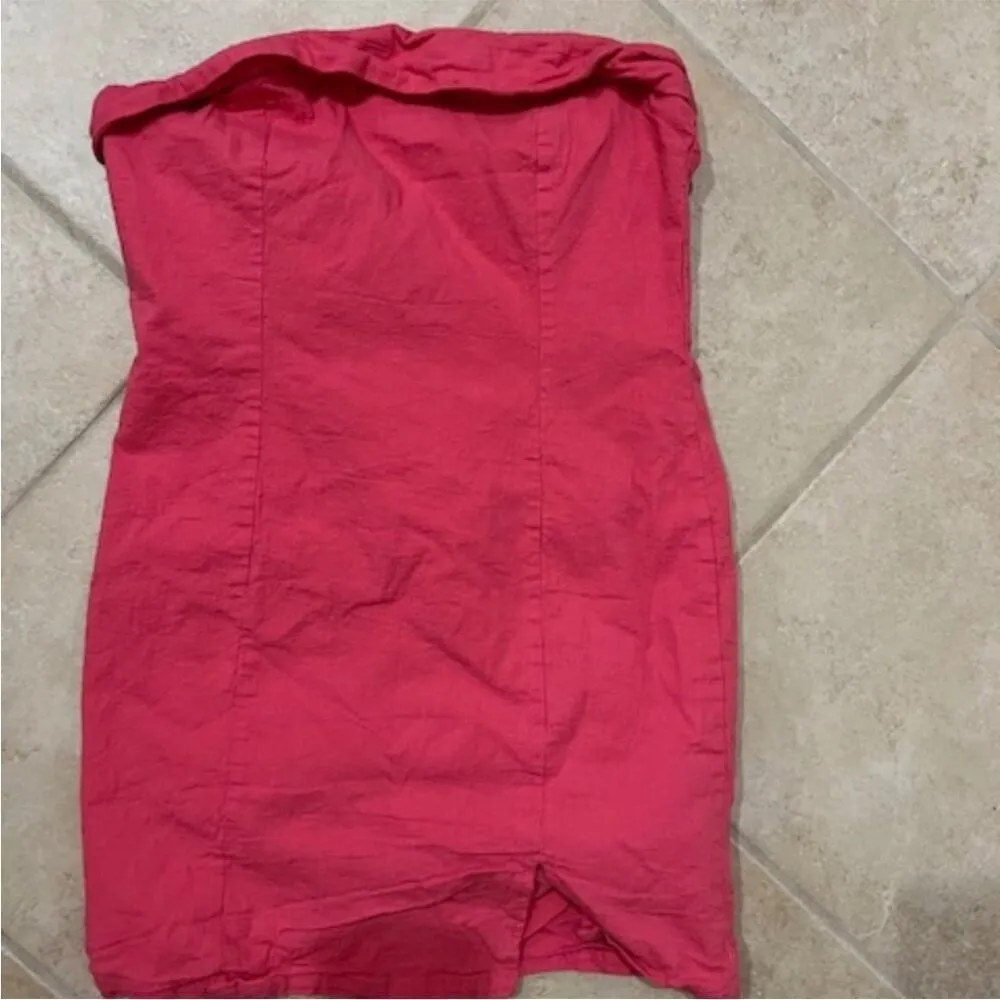 Thats So Fetch Pink Strapless Mini Dress4 Pink Size 4 - Image 2