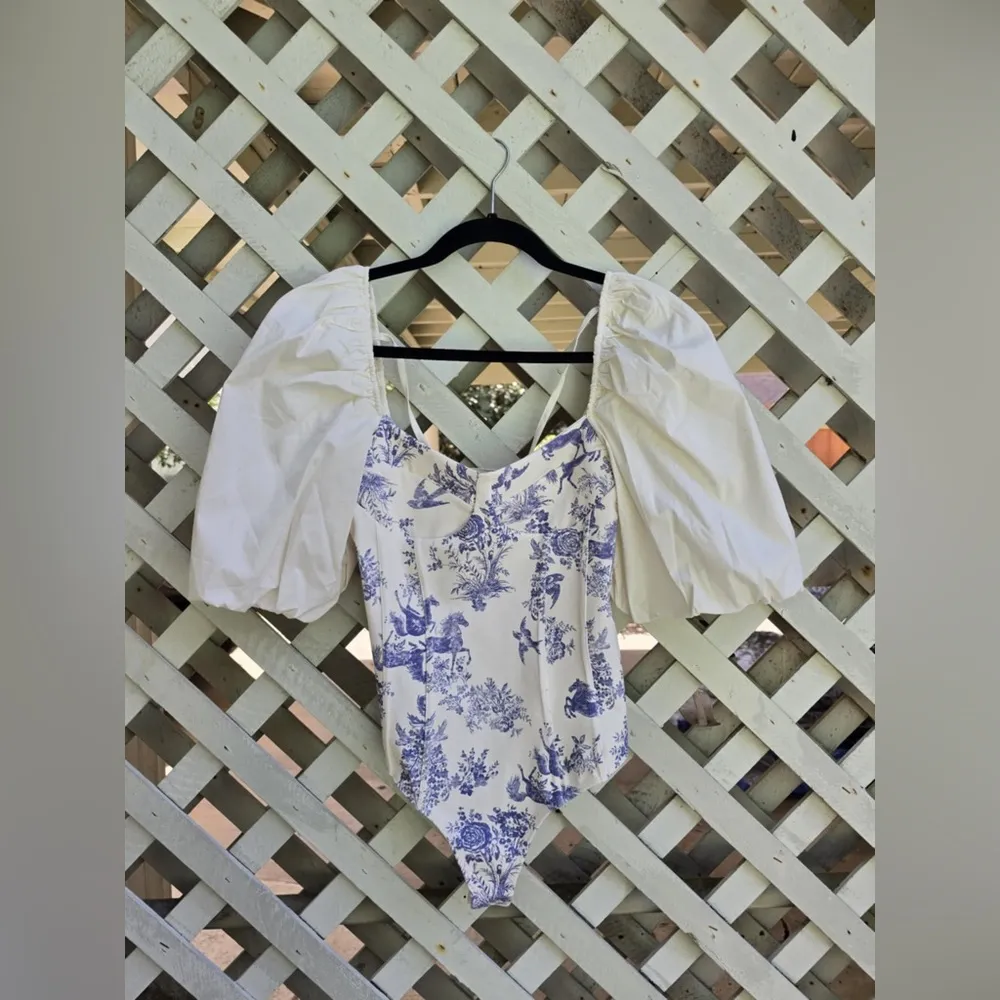 Free people Prairie Rose Bodysuit - Image 5