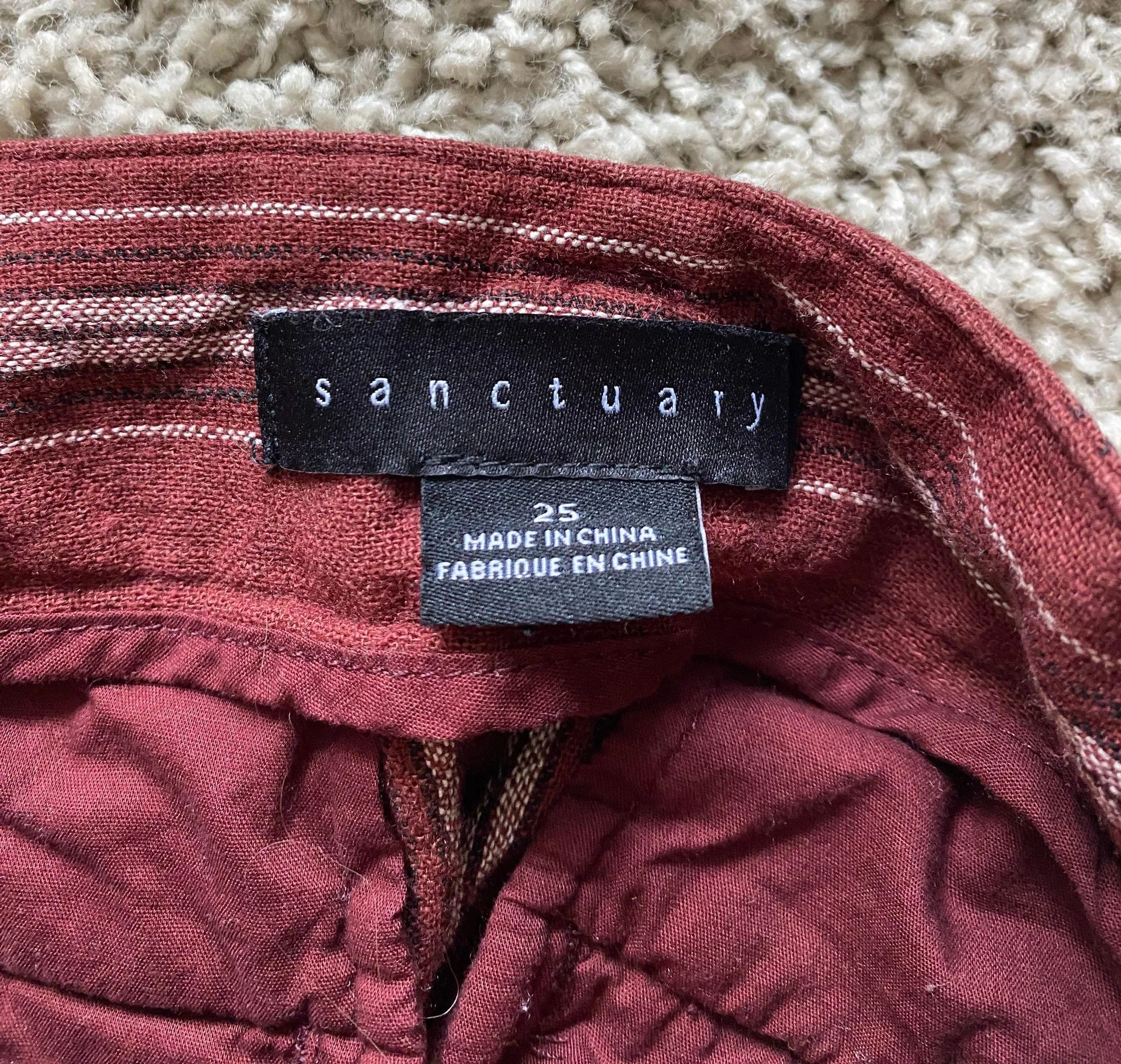 x Sanctuary Linen Blend Boho Flowy Pants - Image 5