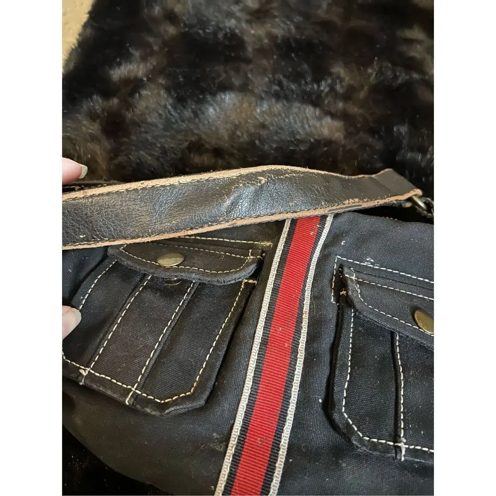 Y2k billabong pocket shoulder bag purse - Image 3