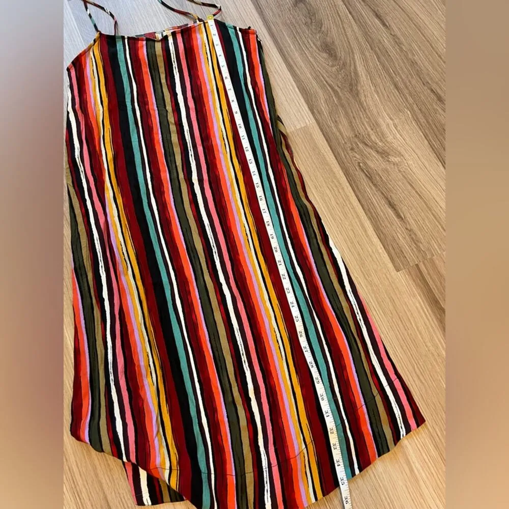 Free People Striped Tunic, Size XS, Multicolor, Beach, Lake, Summer - Image 8