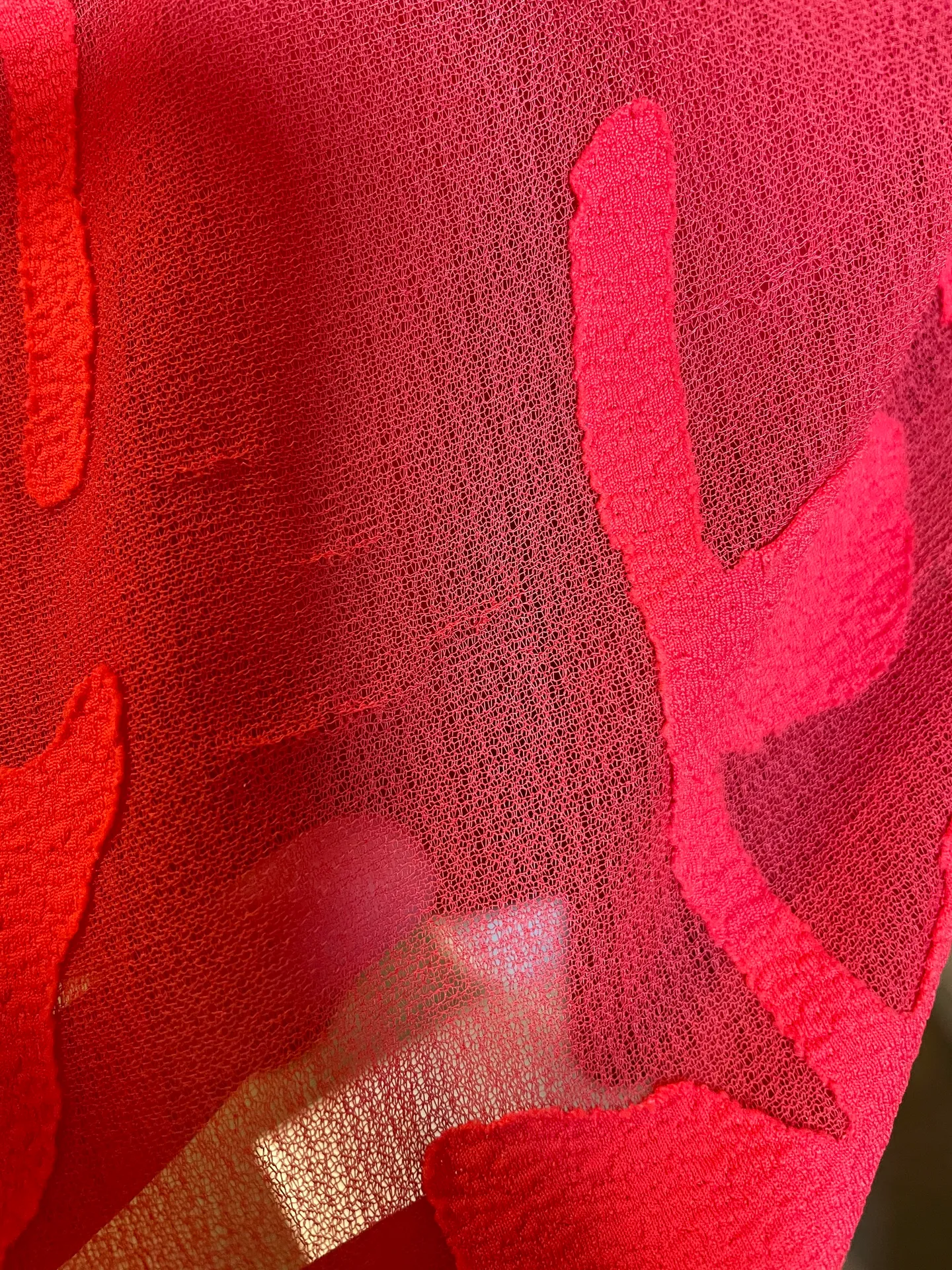 Halter Keyhole Red Jacquard Flapper Cocktail Dress - Image 13