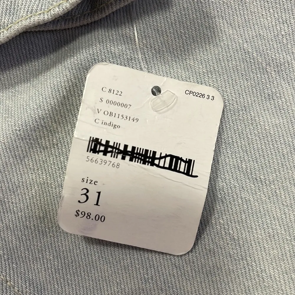 Free People Light Wash Frank Dad Jeans - Image 6