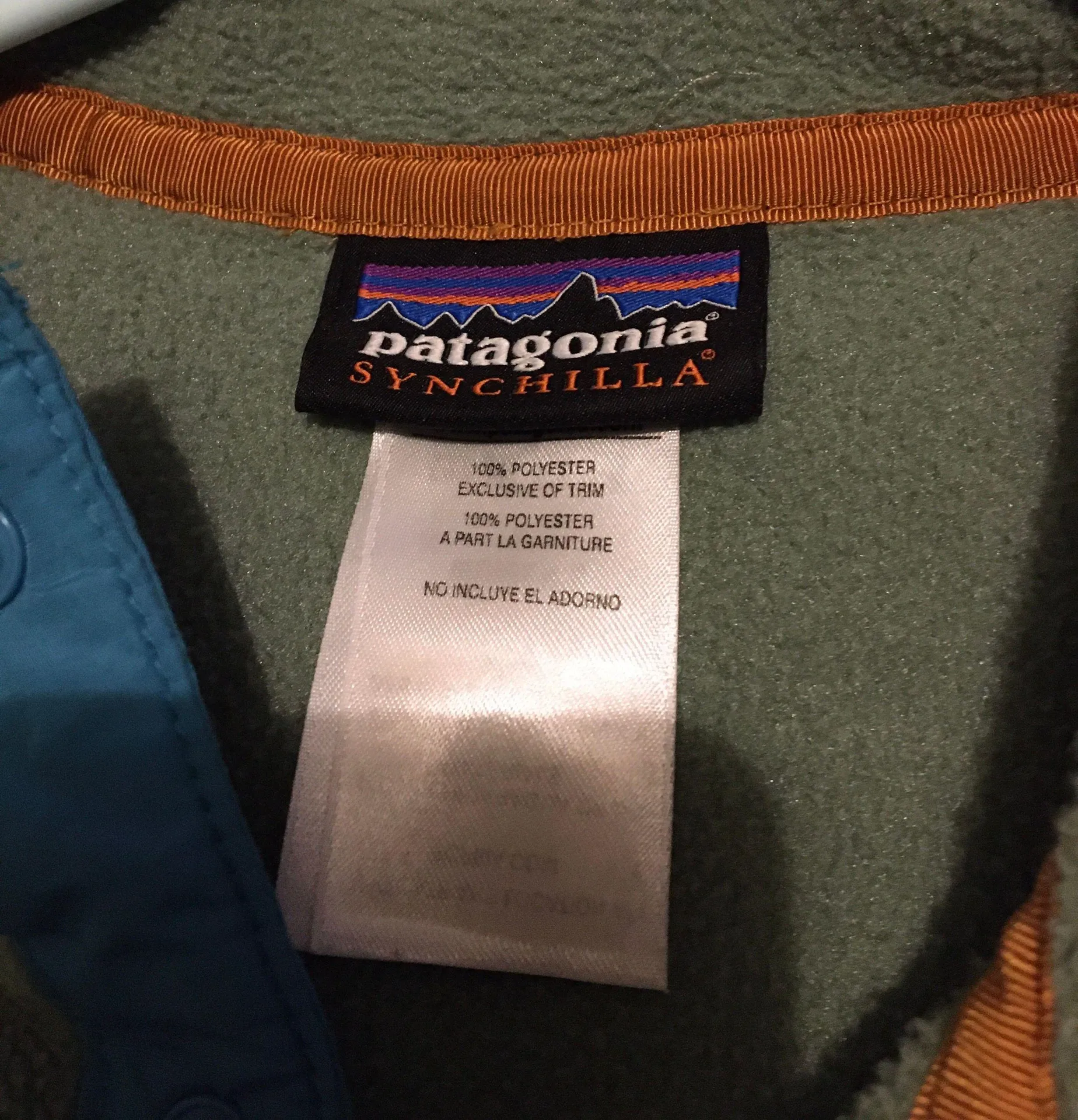 Green and Blue Synchilla - Image 2