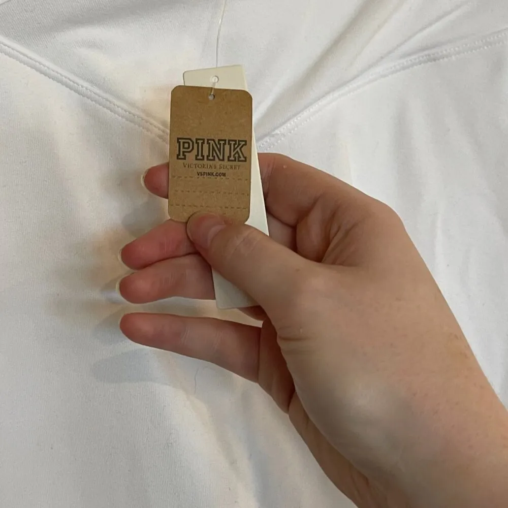 NWT Pink Victorias Secret Skirt White Crossover Waist - Image 11