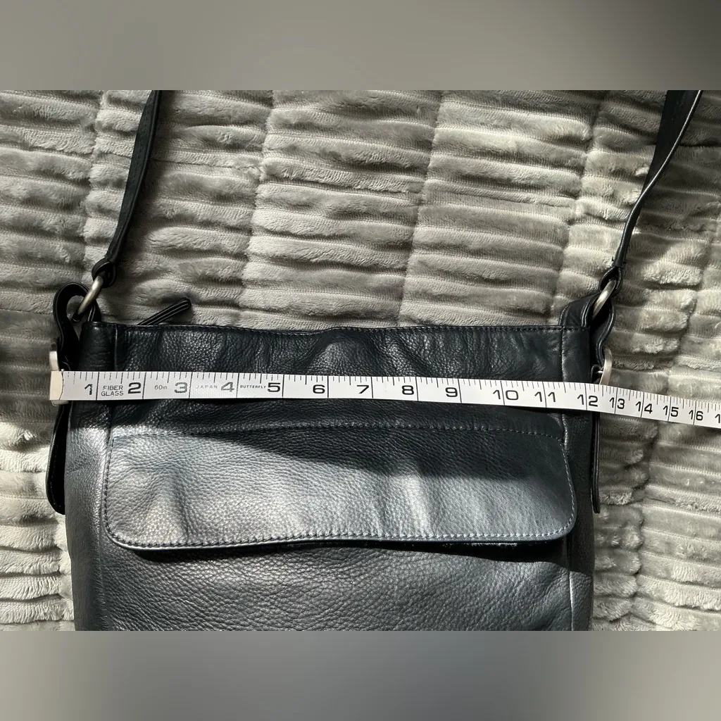 Genuine leather bag 🪻🪻🪻 Black - Image 9