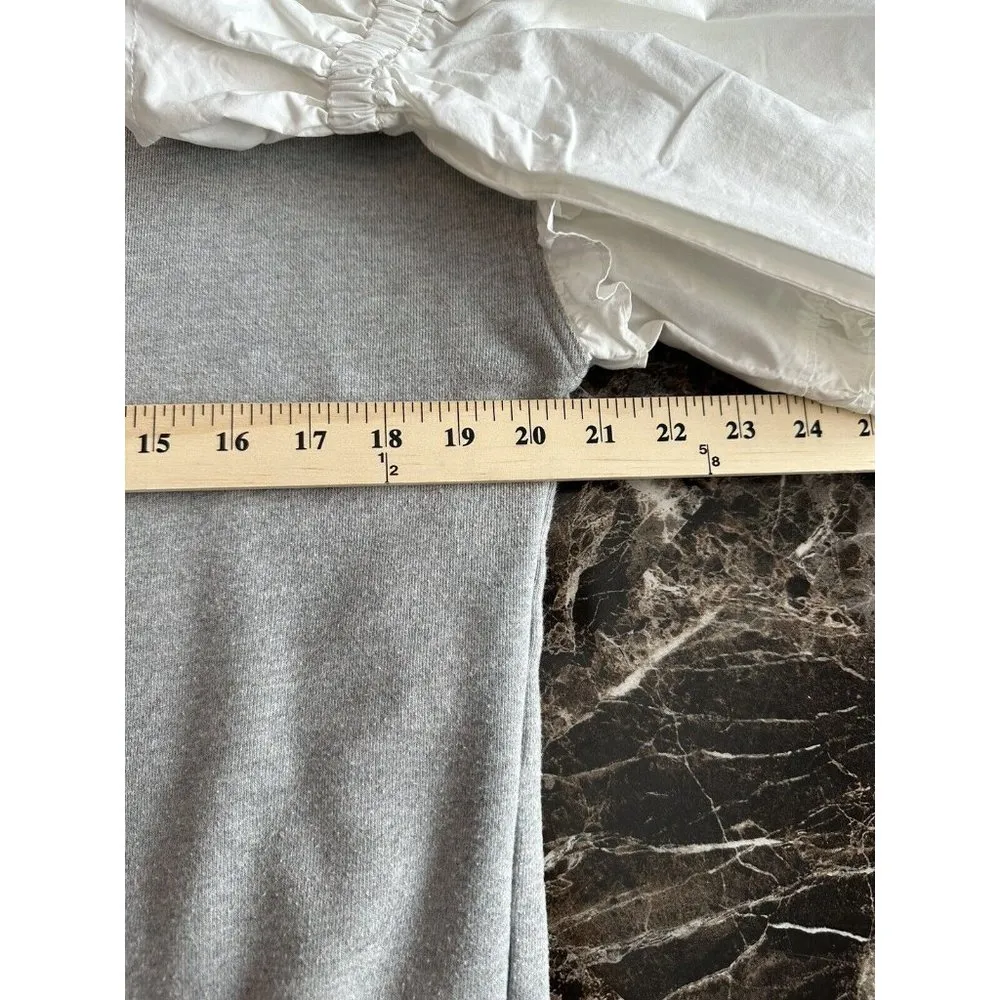 Derek Lam Denim | Women's Pre-Owned Designer Gray And White Sweater Size M #E3-5 - Image 6