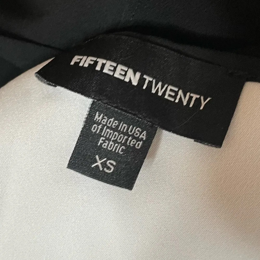 Fifteen Twenty White with Black Overlay Tank Mini Dress Women’s Sz XS - Image 4