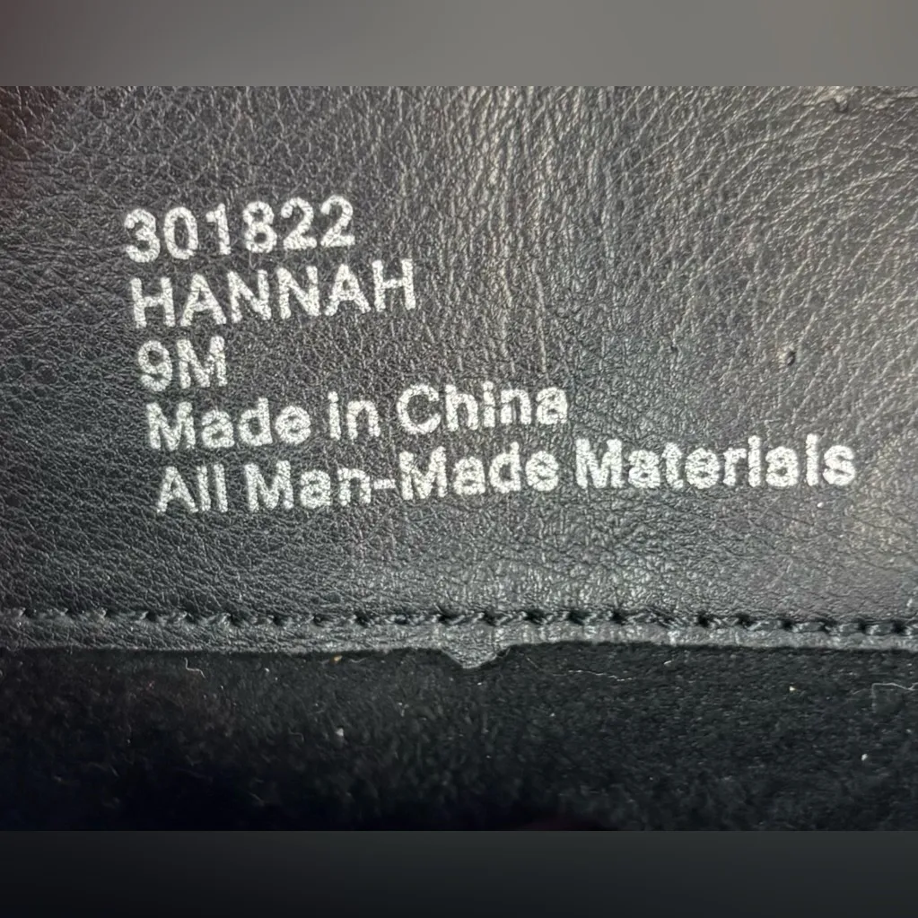 Beautiful 9 HANNAH Platform Lug Soled Lace Up Pull On Combat Boots in Black - Image 8