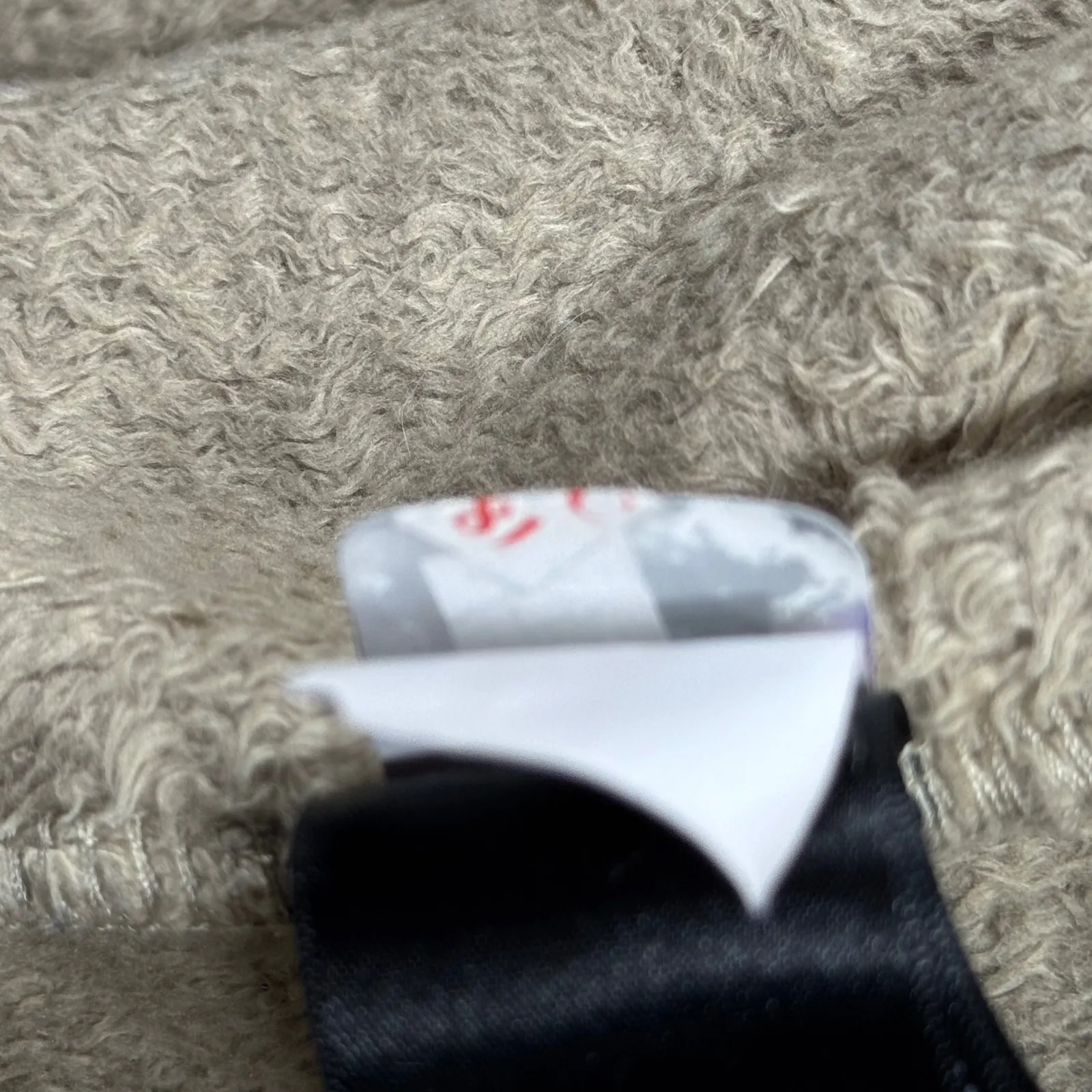 The North Face Osito Jacket Womens Teddy Fleece Full Zip L Beige Outdoor Layer‎ - Image 11