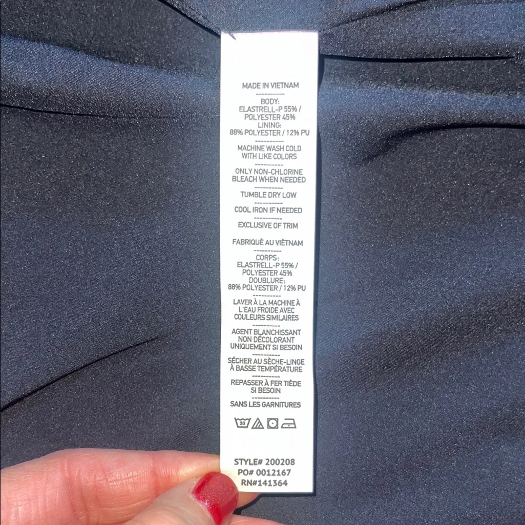 Rhone Commuter Boyfriend Blazer Black Stretch Oversized M (NWT) Size M - Image 9