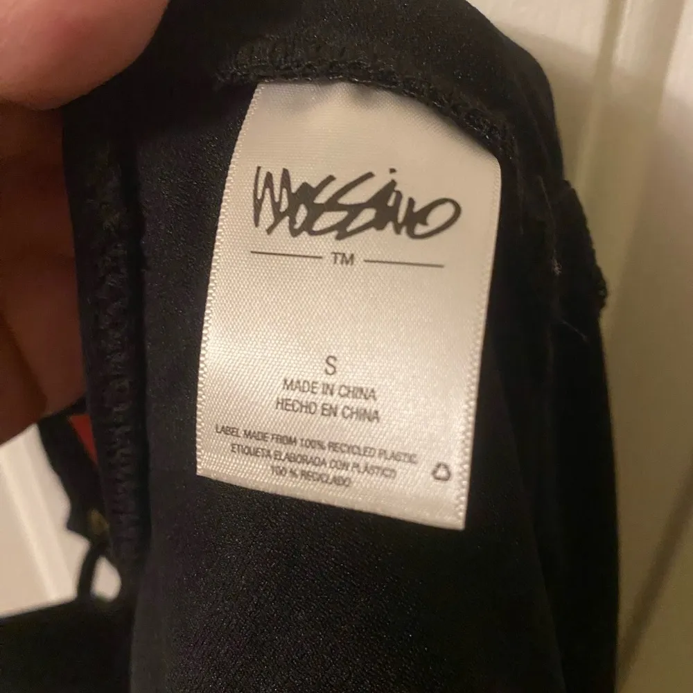 Mossimo black lace up tie swim suit swimwear size Small - Image 8