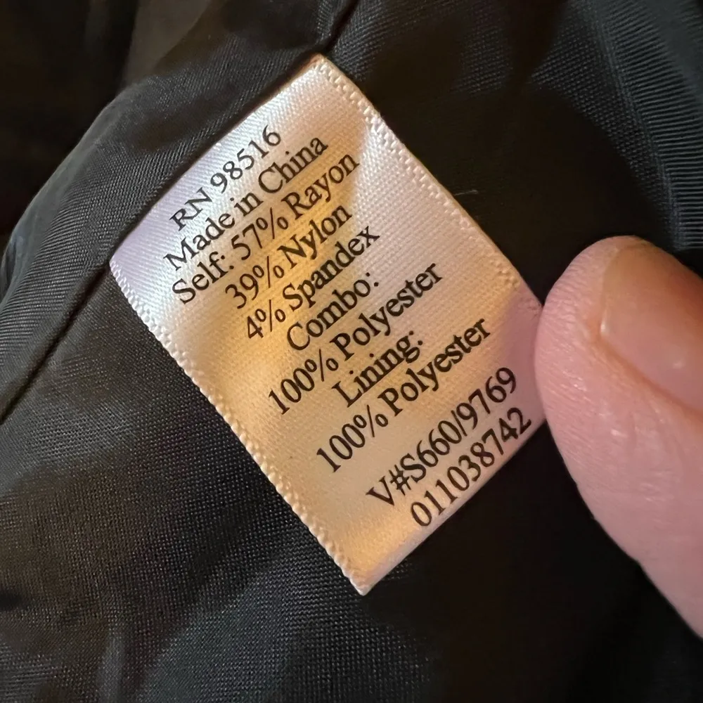 Coldwater Creek Feminine Trimmed Knit Jacket Blazer Purple NWT Career Size 18W - Image 5