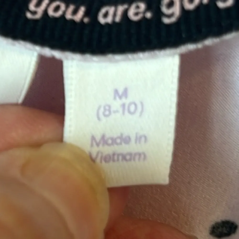 Pink Polka Dot Pajama Top Size M - Image 6