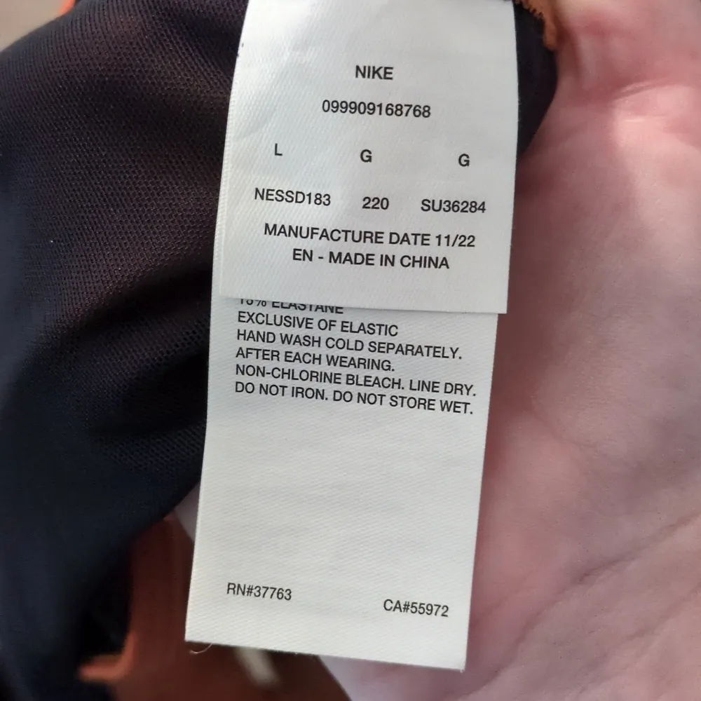 Nike Fusion Orange Legsuit Size Large - Image 4