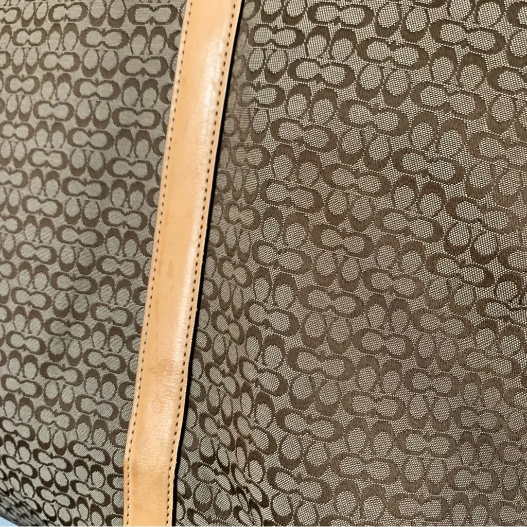 Coach Monogram Oversized Weekender Travel Shoulder Bag - Image 3