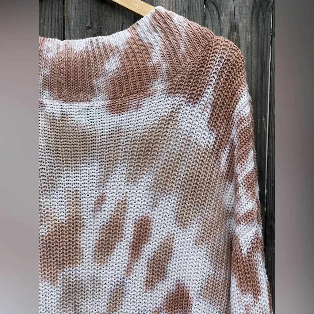 Arie Oversized Open Knit Tie Dye Sweater - Image 15