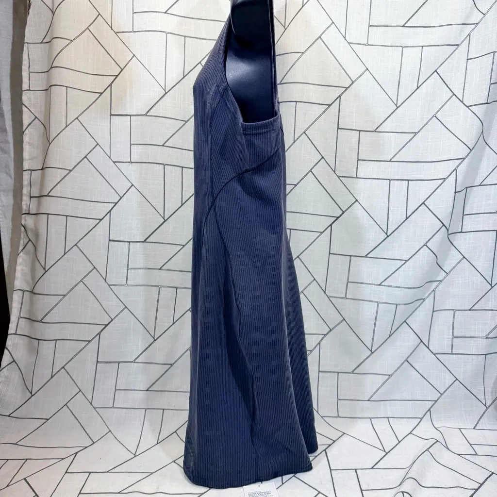 Lululemon Dress Women 12 Black Bodycon Ribbed Softstreme Slim Fit Tank Mini NWT - Image 2