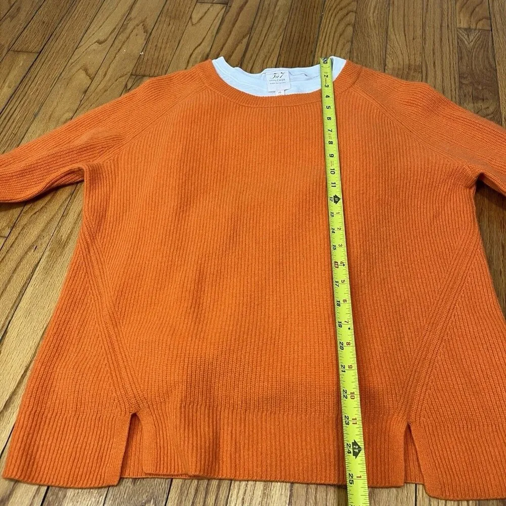 Cinq a Sept Orange Cashmere White T - Image 5