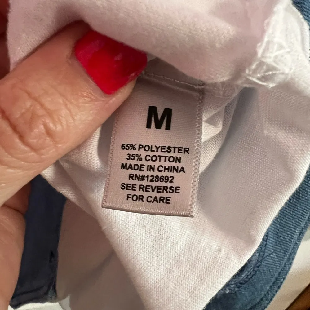 Madden Girl 2-pc. Button Front Vest and Tee set size M - Image 6