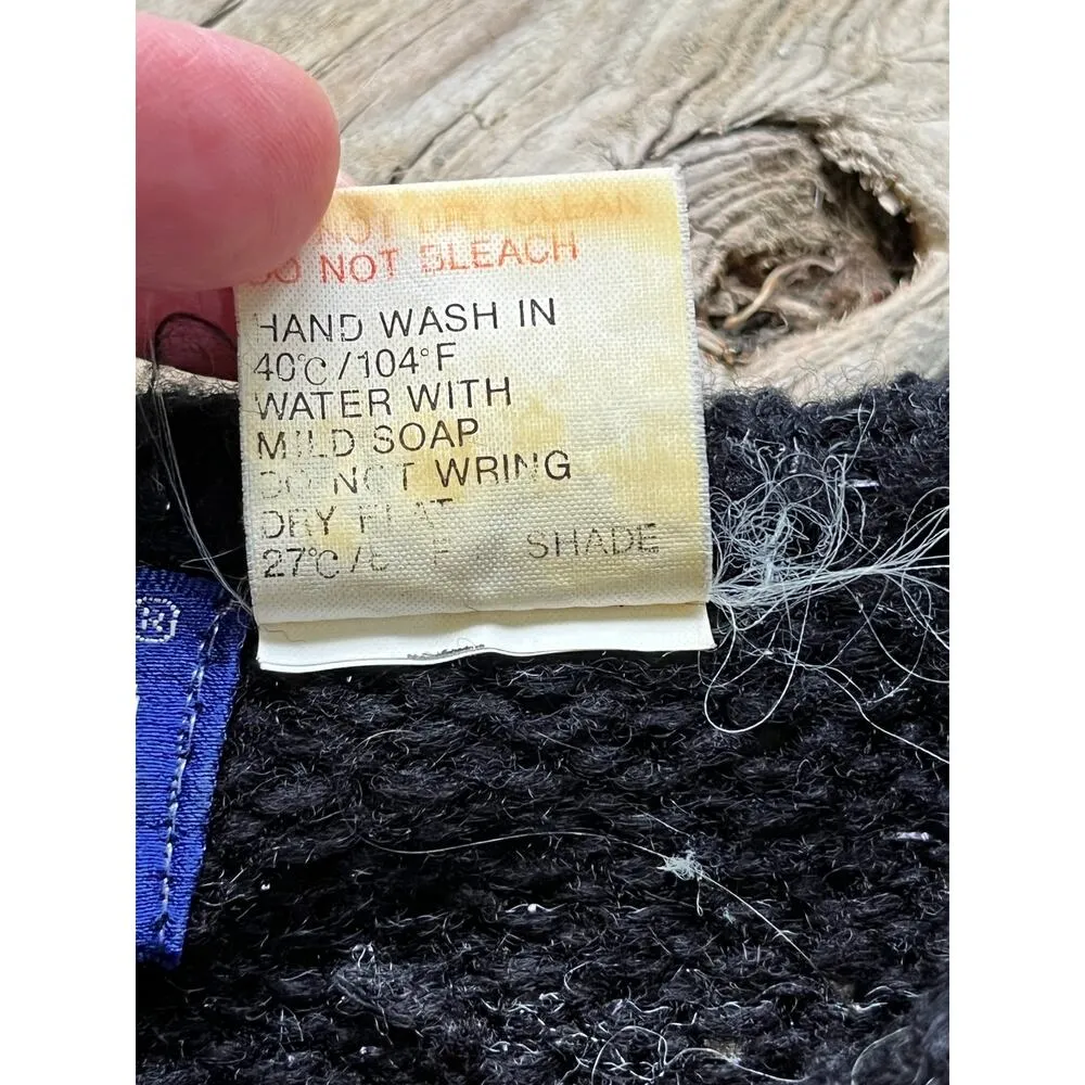 20ANS By Mariea Kim Women's Vintage Black Beaded Sweater Size M 80's Era Size M - Image 13