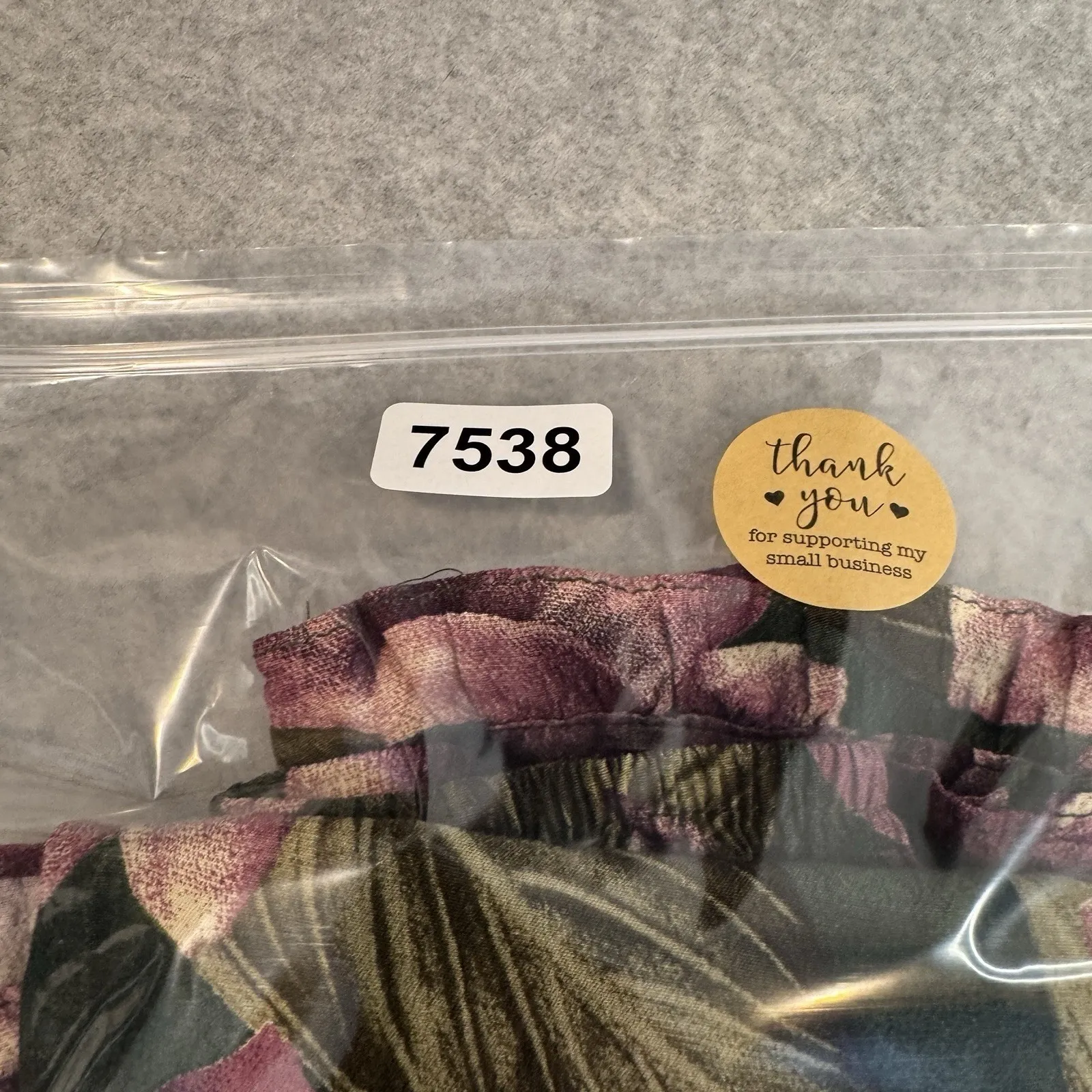 Vintage Teddi Drawstring Skirt Medium Green Purple Tropical Island Resortwear - Image 13