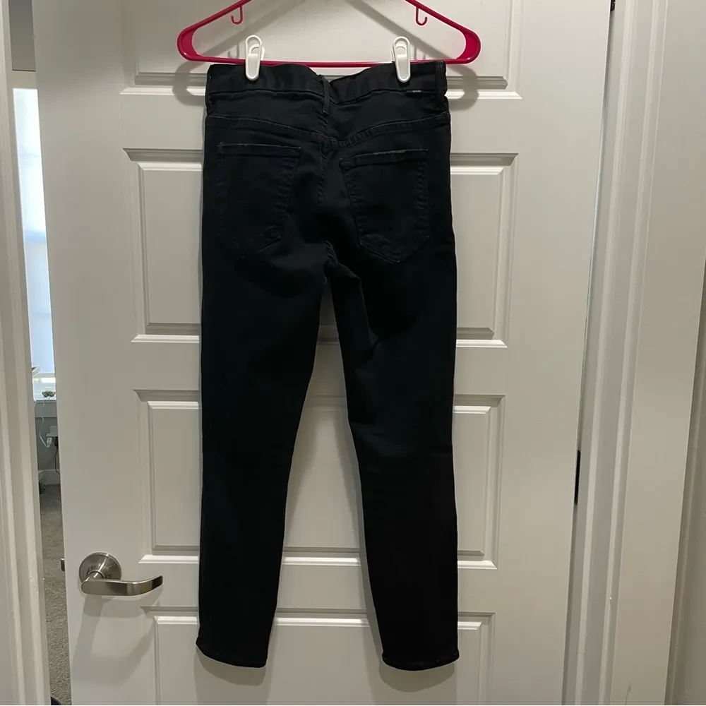 Mother High Waisted Looker Crop in Not Guilty Black Size 27 - Image 6