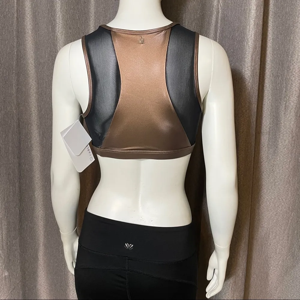 Fabletics Camryn Metallic Comfortable Sports Bra - Image 5