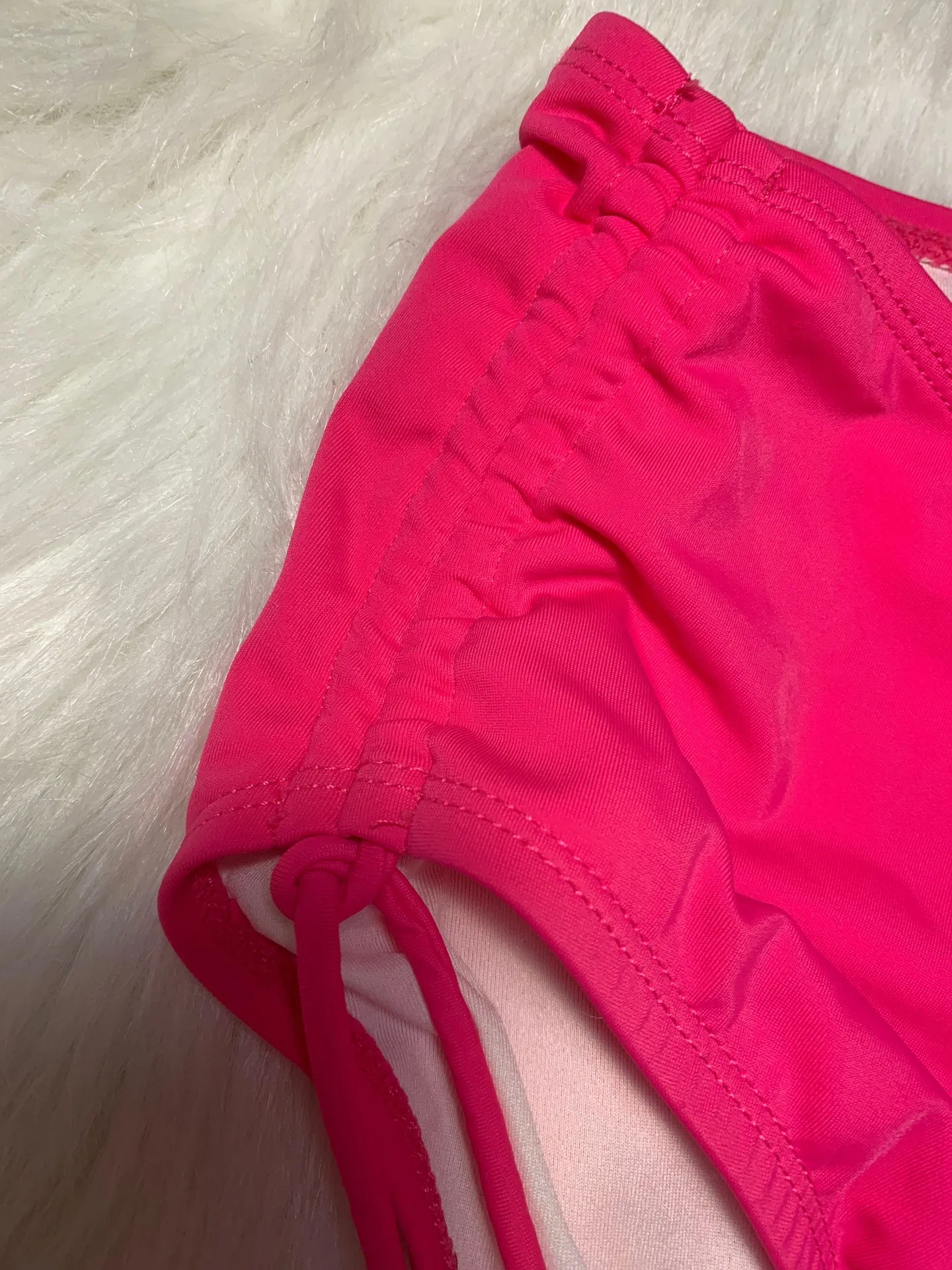 kim rogers pink, high waisted bikini bottoms  - Image 2