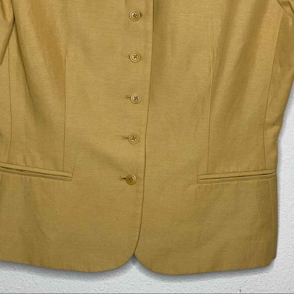 Jones‎ Wear Linen Blend Blazer - Image 2