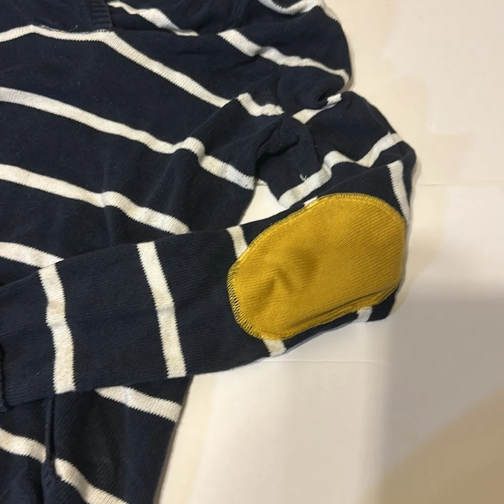 Tommy Hilfiger Striped classic navy and white te hooded sweatshirt kangaroo S - Image 2