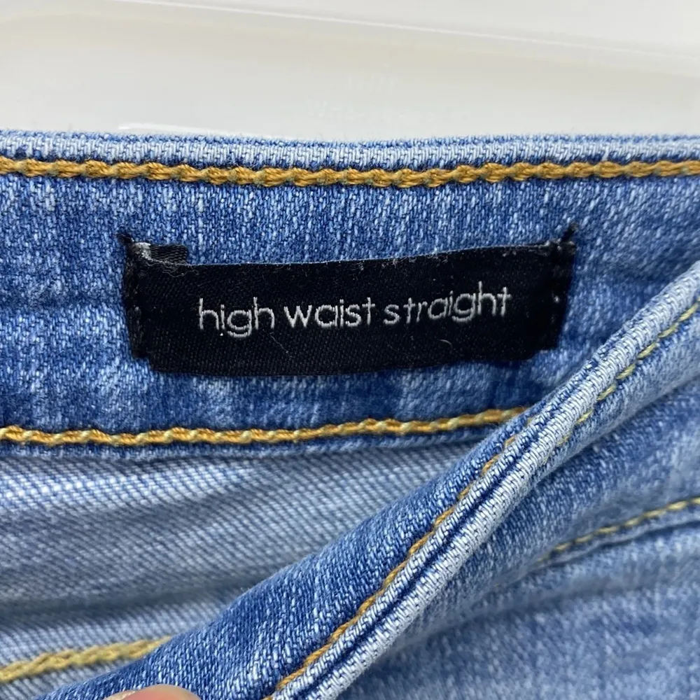 Ella Moss high waisted straight leg jean stretch coastal Grandma - Image 5