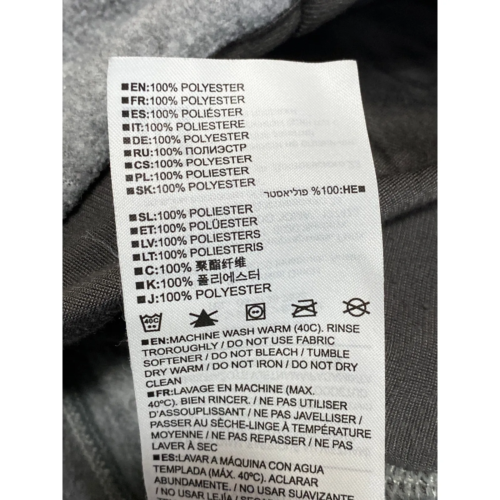 Burton Women's Gray Fleece Teddy Long Sleeve Hoodie Hooded Sweatshirt Top Size S - Image 5