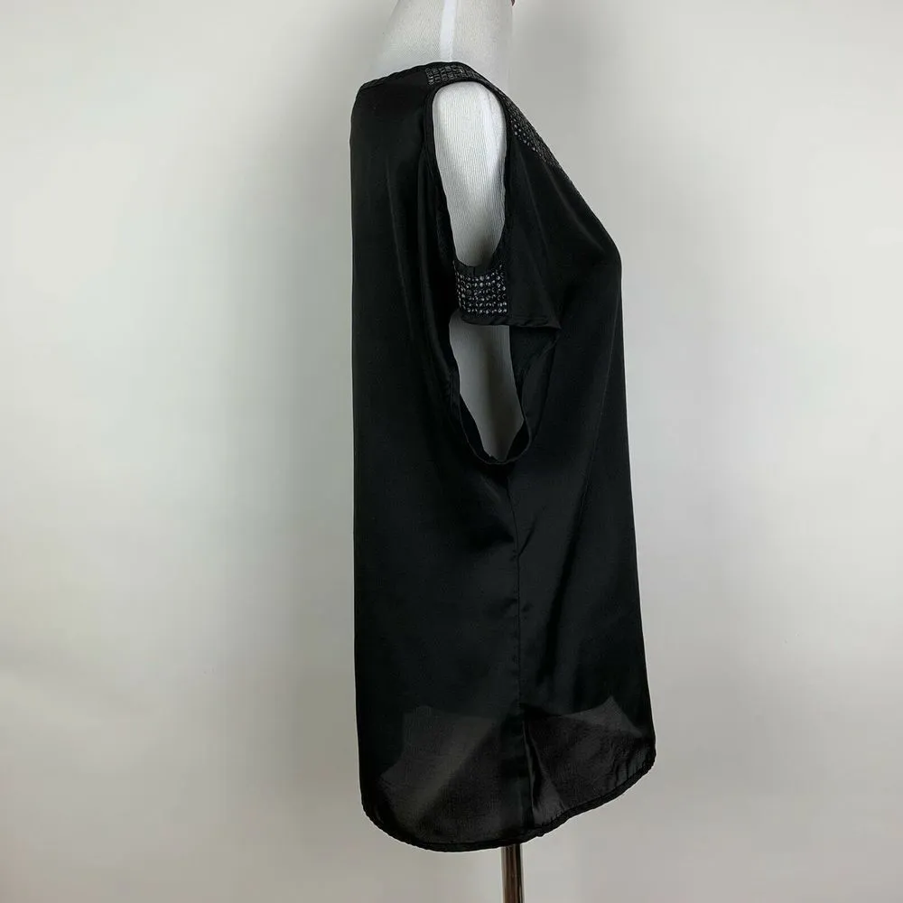 Jessica Simpson Embellished Cold Shoulder Top - Image 3