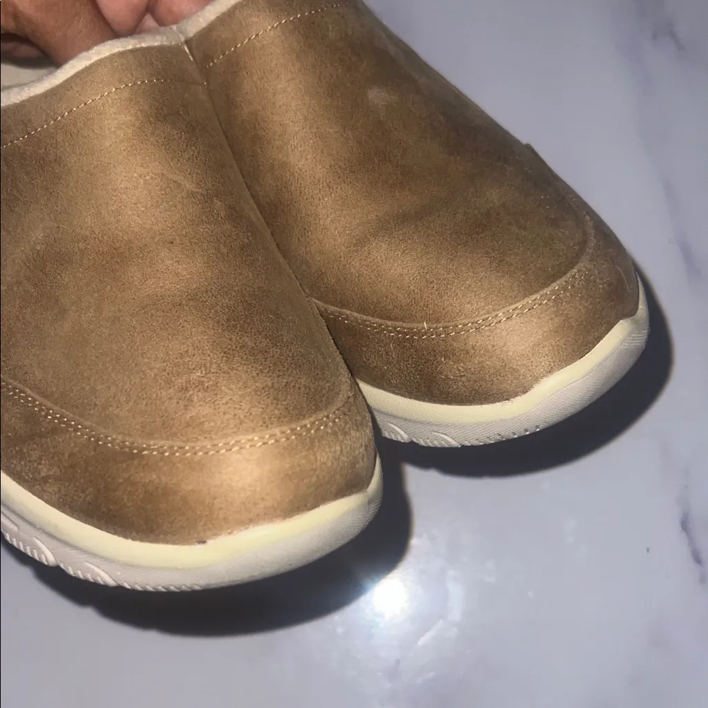 Skechers Brown Relaxed Fit Slip-Ons - Image 4