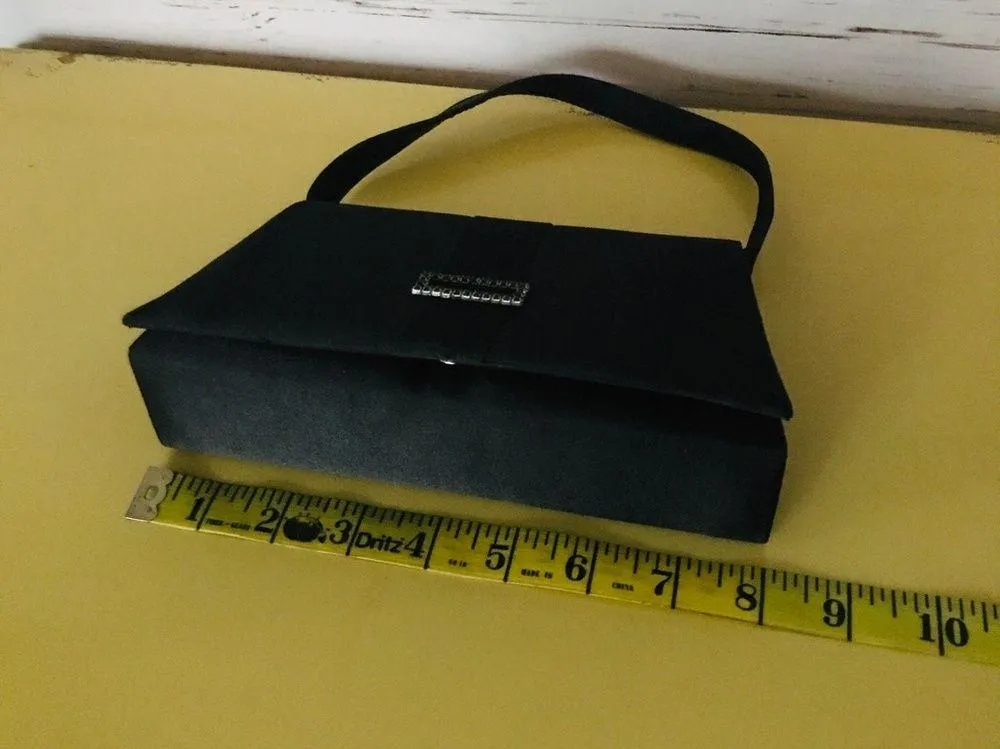 vintage black purse - Image 6