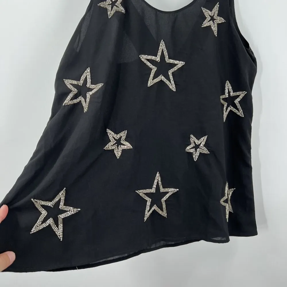 Chaser Beaded Star Black Tank - Image 8
