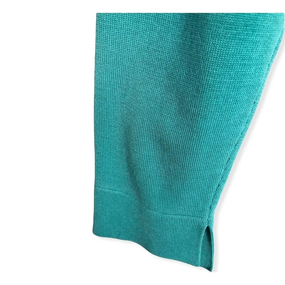 Ann Taylor Silk Blend Faux Wrap Long Sleeve Sweater - Image 83