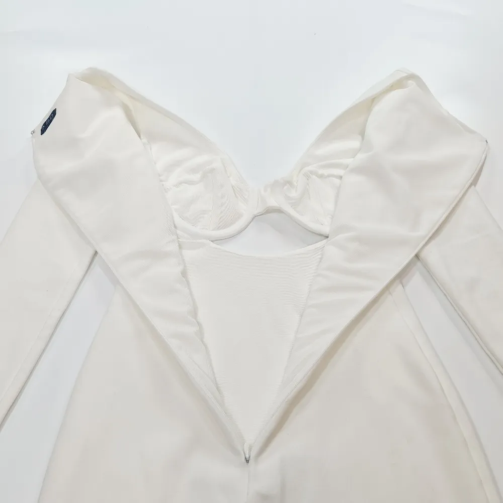 NBD Gracen Midi Dress in White - Image 8