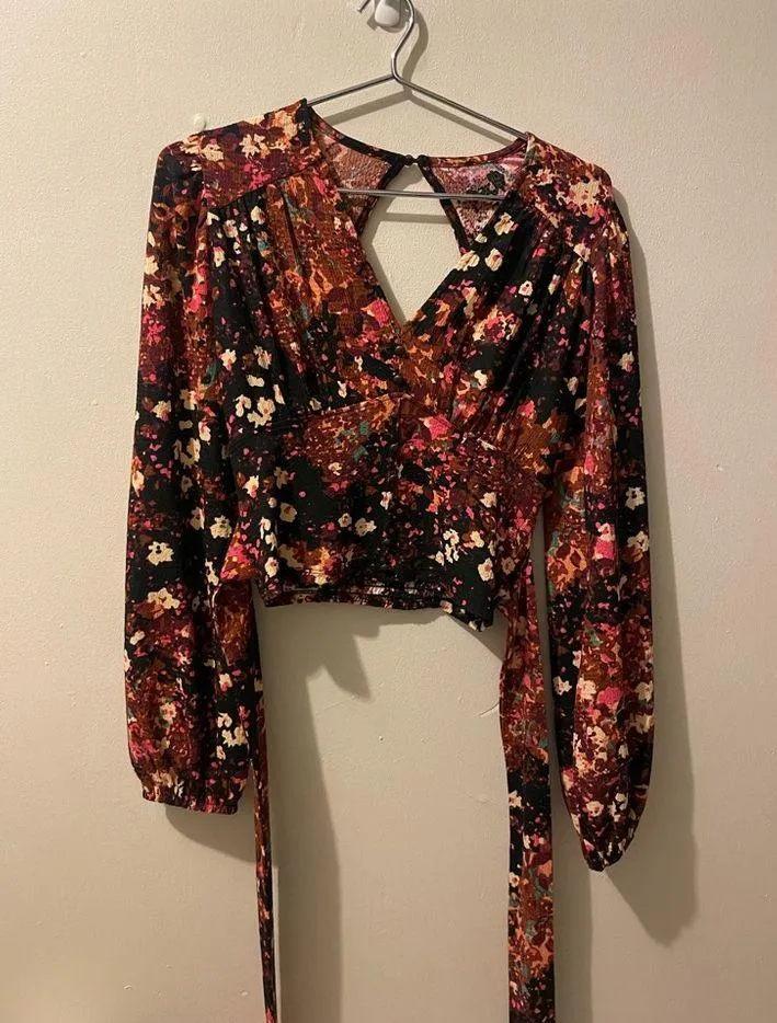 Balloon Sleeve Blouse Size XS - Image 2