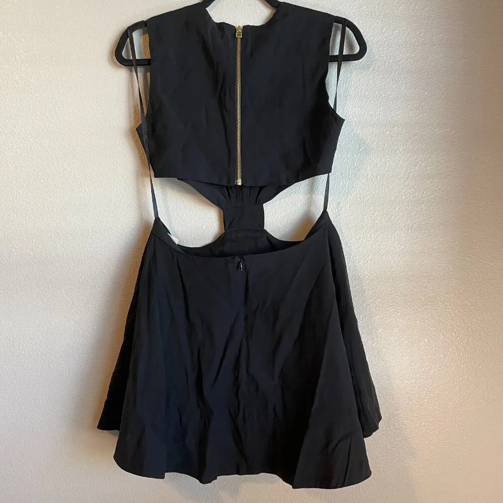The Femm Black Dress Sz Medium Cutout Party Resort Vacation Chic Fun Minimalist - Image 5