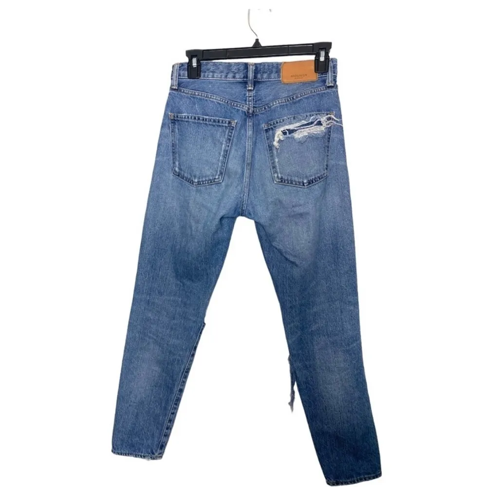 Moussy Vintage MV Latrobe Medium Wash Distressed Jeans Size 25 - Image 3