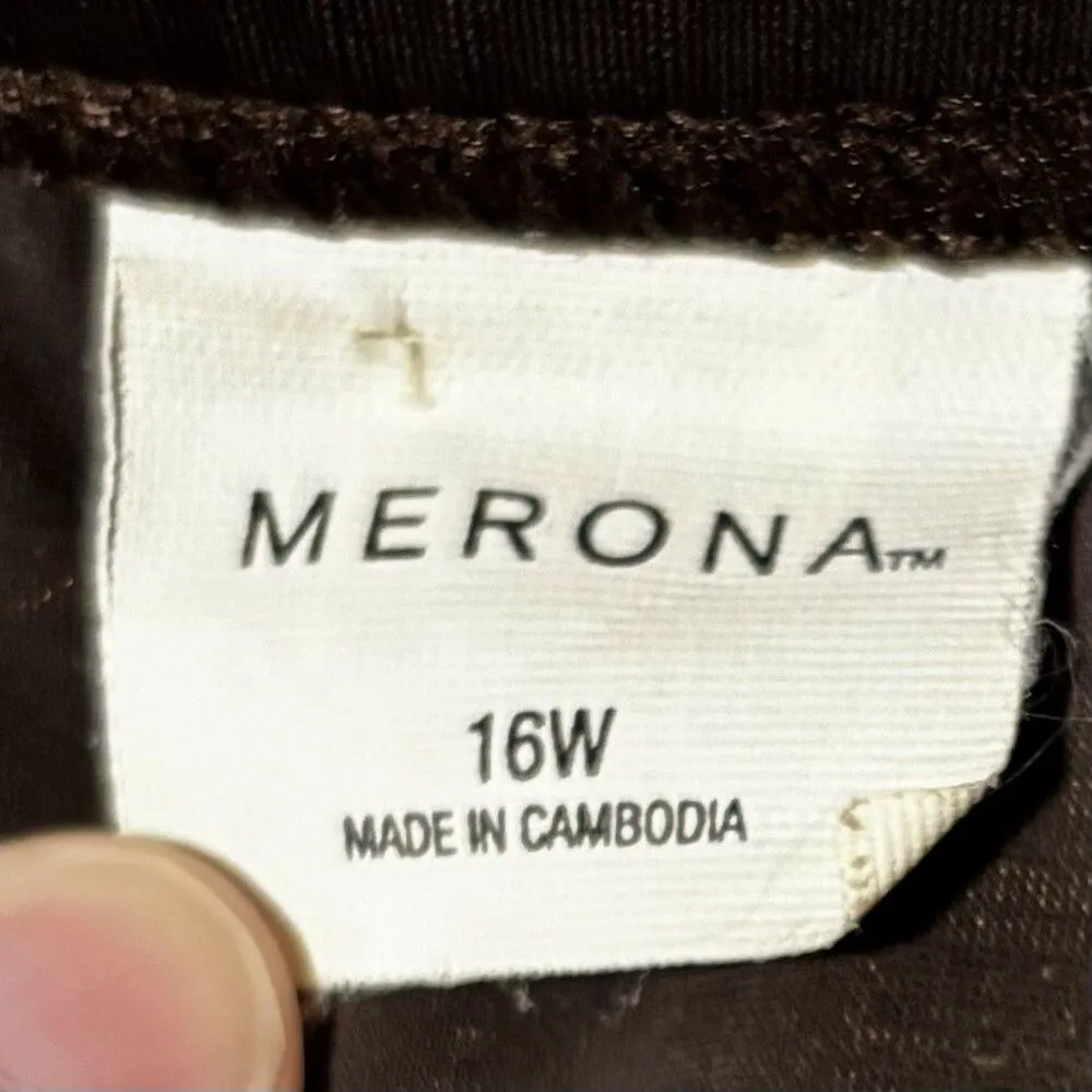 Mossimo Bikini Swimsuit Top, Merona Bikini Bottoms Women’s Size 16W Brown Boho - Image 10