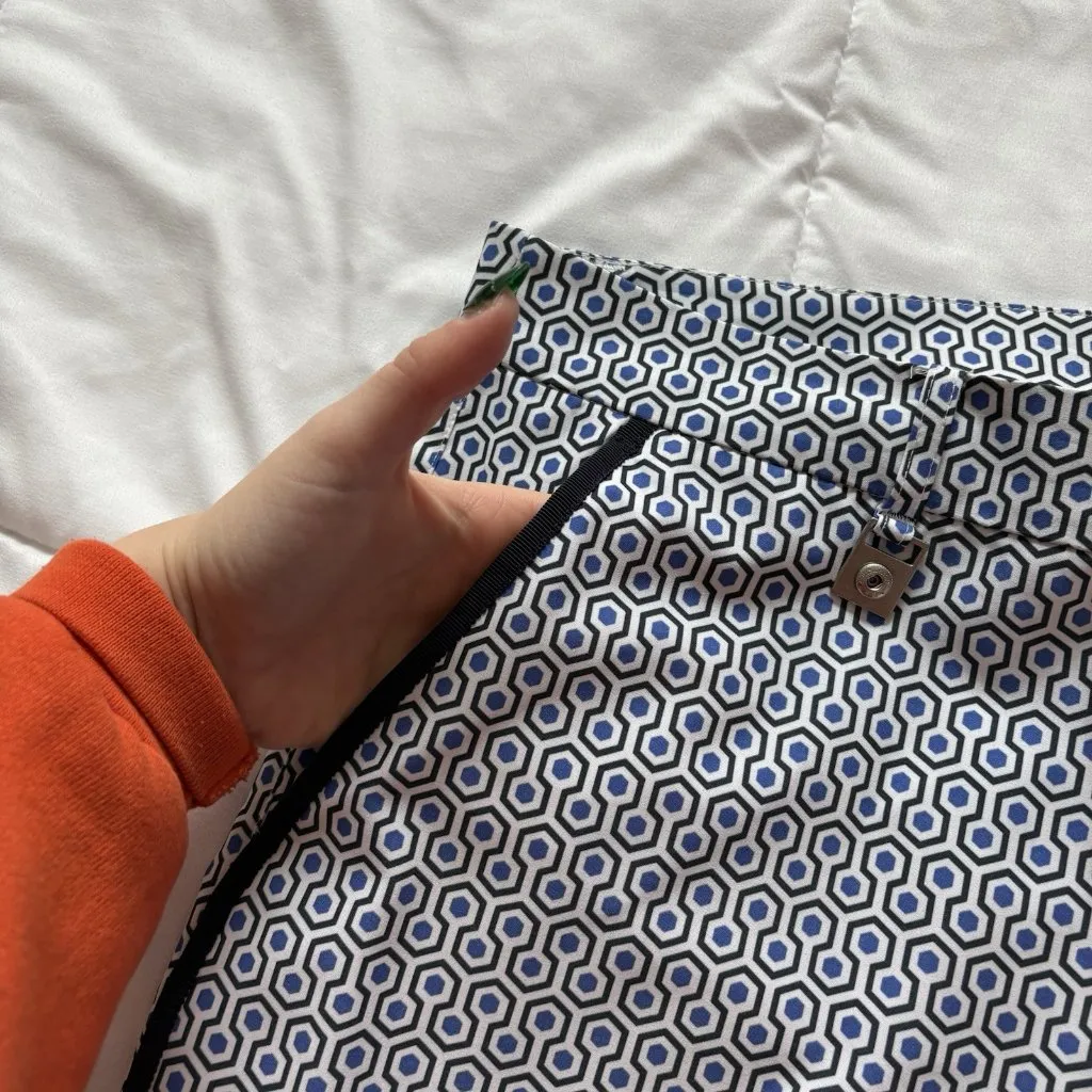 Rohnisch Golf Capri Pants Womens Blue White Pockets Lightweight Pockets Size undefined - Image 2