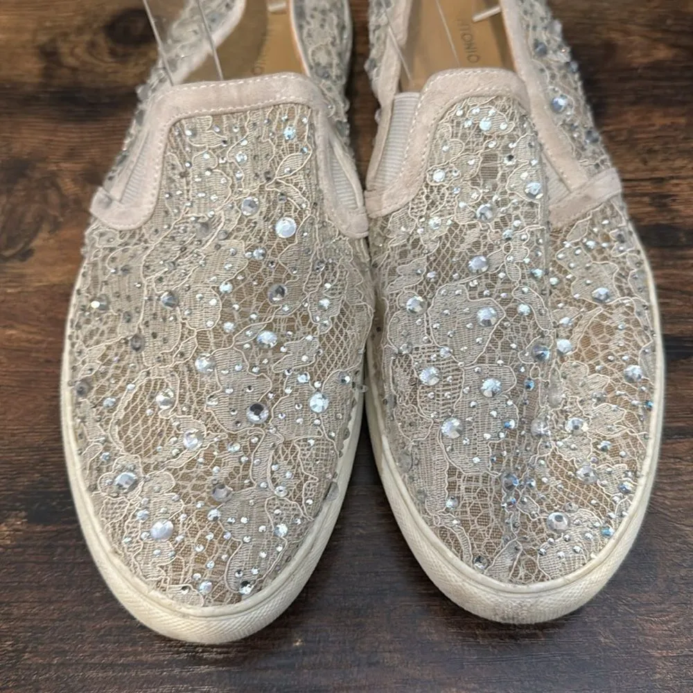 Antonio Melani Crystal like embellished slip one size 10 - Image 6